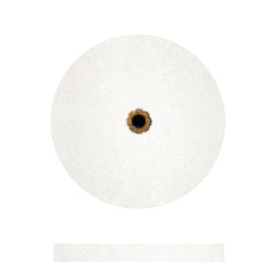 Dedeco Koolies White #6 Grinding Wheel, Fine Aluminum Oxide, 7/8" x 3/32", 50/Box thumbnail 8