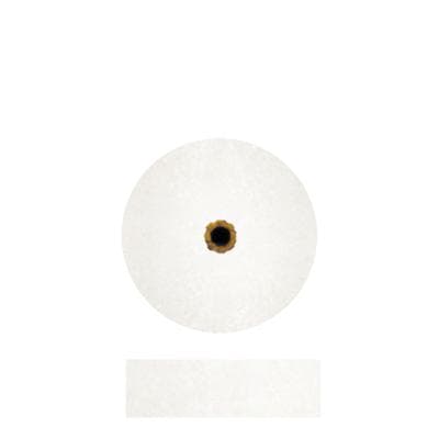 Dedeco Koolies® White Grinding Wheel, Shape #10, Fine (Aluminum Oxide), 5/8" x 3/16", 50/Box thumbnail 5
