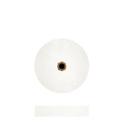 Dedeco Koolies White No. 11 Grinding Wheel, Fine Aluminum Oxide, 5/8" x 1/8", 50/Box thumbnail 3