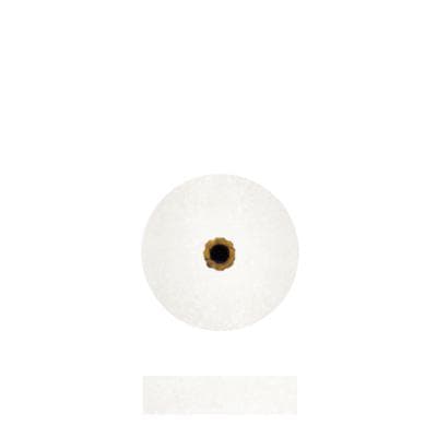 Dedeco Koolies White No. 14 Grinding Wheel, Fine Aluminum Oxide, 1/2" x 1/8", 50/Box thumbnail 3