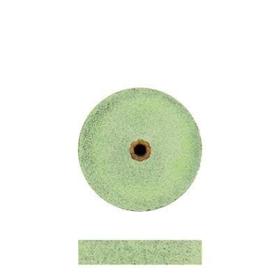 Dedeco Koolies Green #11 No Heat Grinding Wheel, Fine Silicon Carbide, 5/8" x 1/8", 50/Box thumbnail 5
