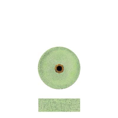 Dedeco Koolies Green #13 No Heat Grinding Wheel, Fine Silicon Carbide, 1/2" x 3/16", 50/Box thumbnail 4
