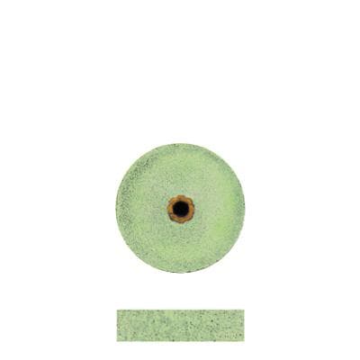 Dedeco Koolies Green Fine Silicon Carbide Grinding Wheel, Shape #14, 1/2" x 1/8", 50/Box thumbnail 5