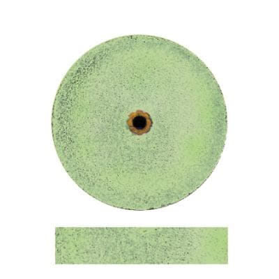Dedeco Koolies No Heat Grinding Wheels, Green #4 Fine, Silicon Carbide, 7/8" x 3/16", 50/Box thumbnail 6