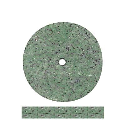 Dedeco Coarse Acrylic Trimming Wheels, Green, 7/8" x 1/8" (22 x 3.1 mm), 100/Box thumbnail 3