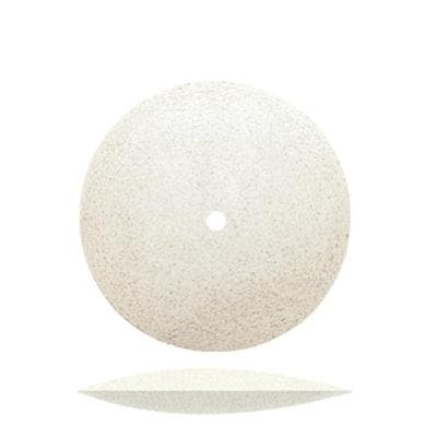 Dedeco Jeweler's Polyurethane White Flexies Knife-Edge Polishing Wheel, 7/8" (22.2mm), Ultra Fine, 12/Pkg thumbnail 2