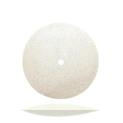 Dedeco Jeweler's Polyurethane White Flexies Polisher, Knife-Edge Wheel, 7/8" (22.2mm), Ultra Fine, 100/Pkg thumbnail 2