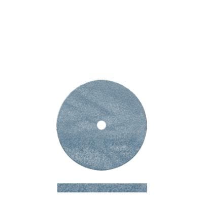 Dedeco Blue Classic Rubber Wheel, Square-Edge, Hi-Glaze, 5/8" x 1/16", 100/Box, 5024 thumbnail 8