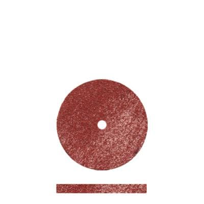 Dedeco Red Flexies Classic Rubber Wheel, Fine Grit, Square-Edge, 5/8" x 1/16", 100/Box, #5027 thumbnail 3