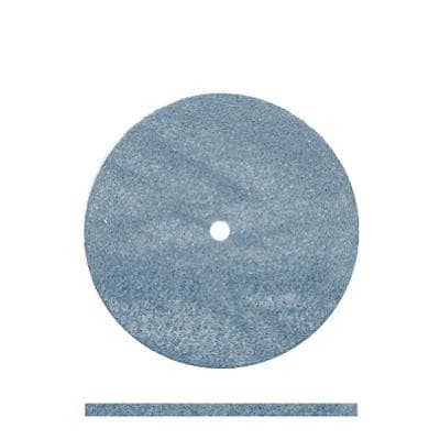 Dedeco Classic Rubber Polishers – Interproximal Wheel, Blue, Square Edge, 7/8" x 0.042", Hi-Glaze, 100/Box thumbnail 2