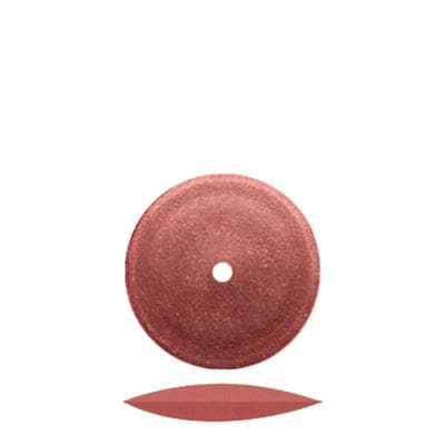 Dedeco Red Flexies Classic Knife-Edge Rubber Wheel, Fine Grit, 5/8" Diameter, Red, 100/Box thumbnail 4