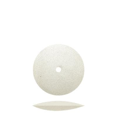 Dedeco White Flexies Knife-Edge Rubber Wheel, 7/8", Ultra-Fine, Aluminum Oxide, 100/Box, 4980 thumbnail 10