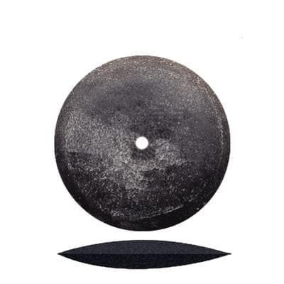 Dedeco Classic Knife-Edge Rubber Wheel, Black, Hard Grit, 7/8" (22.2 mm), 100/Box thumbnail 7