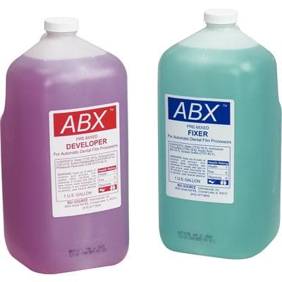 ABX® Developer and Fixer, Pre-Mixed, 2 x 1 Gallon Developer and 2 x 1 Gallon Fixer (4 Gallons Total), Case of 4, E4060A thumbnail 5
