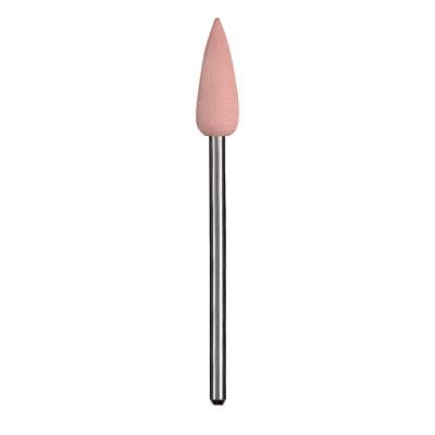 Dedeco Universal Silicone Rubber Polisher, Midget HP, Extra-Fine (Pink), Shape #12, 3/32" (2.35mm) Shank, 72/Box thumbnail 2