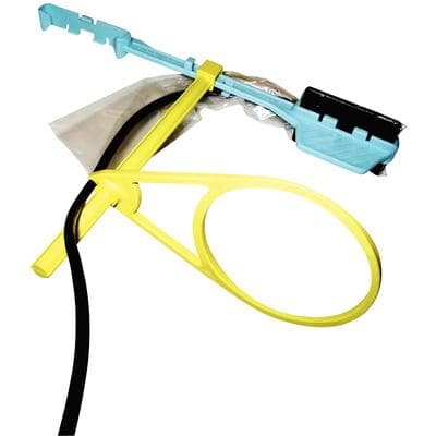 ClikRay U Size 2 Universal Sensor Holder, Light Blue, 5/Pkg, 001-015 thumbnail 7