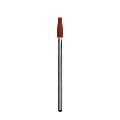 Dedeco Coarse Lab Mounted Point Taper, HP (3/32" / 2.35mm) Shank, Red Aluminum Oxide, 12/Box thumbnail 2