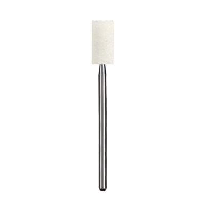 Dedeco Medium Grit Aluminum Oxide Lab Mounted Point, Large Barrel, HP 3/32" Shank, White, 72/Box thumbnail 3
