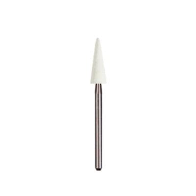 Dedeco White Arkansas Stone, FG (Friction Grip) 1/16" Shank, Shape 138 (CN1) Tapered Pointed Cone, Aluminum Oxide, 12/Box, 4723 thumbnail 17