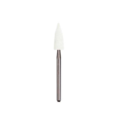 Dedeco White Arkansas Stone, FG (Friction Grip) 1/16" Shank, Shape 111 (FL2), Flame, Aluminum Oxide, 12/Box, 4702 thumbnail 14