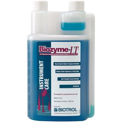 Biozyme LT™ Enzymatic Instrument Presoak and Cleaner, Dual-Enzyme, 32 oz Bottle, Concentrate thumbnail 5