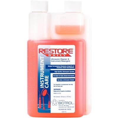 Restore Daily Ultrasonic Cleaner and Instrument Detergent, 16 oz Bottle, RD-016 thumbnail 11
