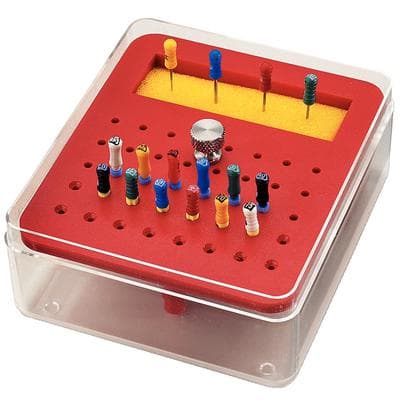 Dentsply Sirona Endo Organizer Plastic Patient Set-Up, Holds 40 Files, 90 mm x 102 mm x 50 mm, Autoclavable, 1 Each, 671995 thumbnail 10