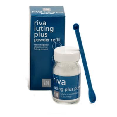 Riva Luting Plus Glass Ionomer Cement Powder Refill, 25g, #8651108 thumbnail 3