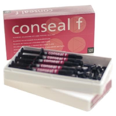 SDI Conseal F Pit & Fissure Sealant Bulk Syringe Kit, Light-Cured, Fluoride-Releasing, 10 x 1 g Syringes with 40 Tips, 7850013 thumbnail 10