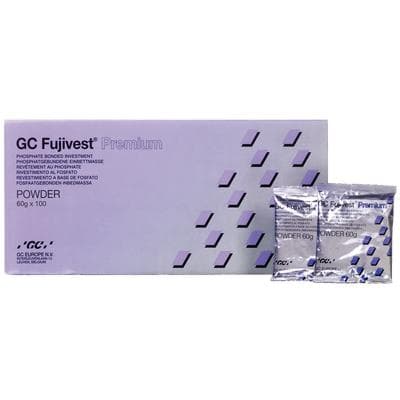 GC Fujivest Premium Phosphate-Bonded Investment Powder, 60 g Pouches, 100/Pkg, 890182 thumbnail 4
