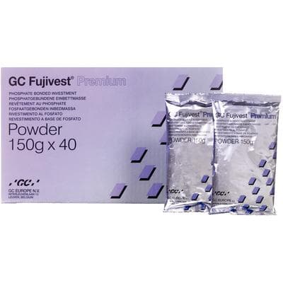 GC Fujivest Premium Phosphate-Bonded Investment Powder, Carbon-Free, 150 g Pouch, 40/Case thumbnail 6