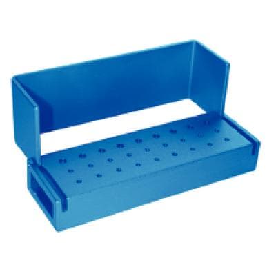 Axis/Kerr Bur Block, 27 Hole, 18 FG / 9 RA, Blue Anodized Aluminum, Autoclavable, AB110-1U thumbnail 11