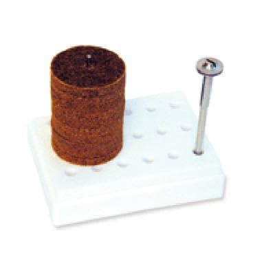 NTI SoftMat Wheels with Mandrel, Extra Fine, for Soft Reline/Mouth Guards/Bleaching Trays, 10 Wheels + 1 Mandrel, P2100 thumbnail 12