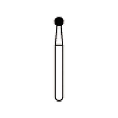NTI Diamond Bur, HP, Medium Grit, Round, #801-018, 1.8 mm Head Diameter, M801-018HP thumbnail 8