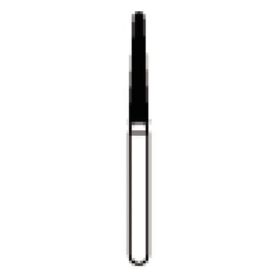 NTI® HP Diamonds, Medium Grit, Round End Taper, Gray, 1.6mm Diameter, 10.0mm Length, #M850-016, Each thumbnail 5