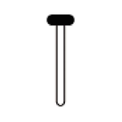 NTI HP Diamond Bur, Medium Grit, Donut Shape, #909-055 (M909-055HP), 5.5 mm Diameter, 2.0 mm Length, Handpiece Shank, Each thumbnail 7