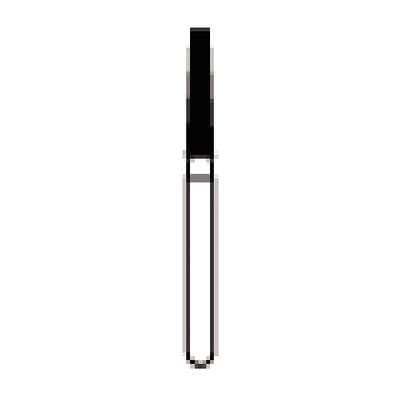 NTI Diamond Bur, Coarse, Flat End Taper, FG Short Shank, #847-016 (C847-016M), 1.6 mm Diameter, 8.0 mm Length, Green Ring, 5/Pkg thumbnail 6