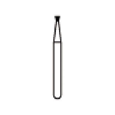 NTI Diamond Bur FG Medium Inverted Cone, 0.9 mm Diameter, 1.0 mm Head Length, 5/Pack, M805-009 thumbnail 10
