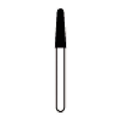 NTI Diamond Bur Super Coarse FG Mini Round End Taper, #856-021 (SC856-021M), 2.1 mm Diameter, 8.0 mm Length, 5/Pack thumbnail 7