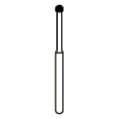NTI Diamond Bur, FG, Long Round, #801L, 1.6 mm, Coarse, Green, 5/Pk, C801L-016 thumbnail 10