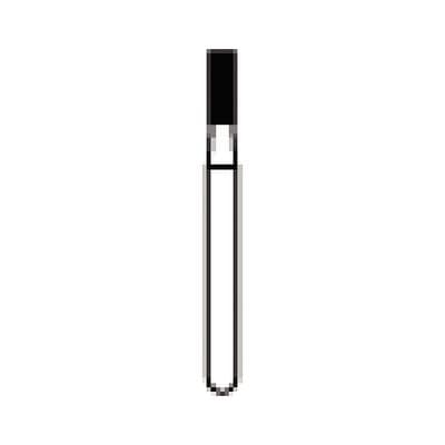 NTI Diamond Bur, FG, Coarse, Flat End Cylinder, #835-014 (C835-014), 1.4 mm Diameter, 4.0 mm Length, Green Ring, 5/Pkg thumbnail 10