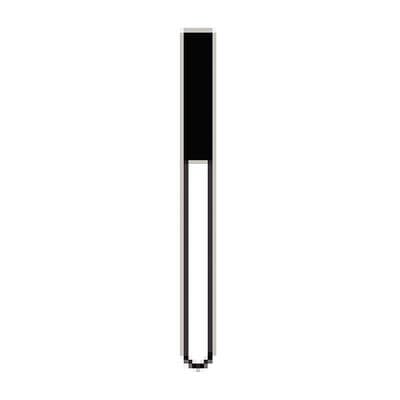 NTI Diamond Bur, FG, Cylinder Flat End, #C837, 1.6 mm Diameter, 8.0 mm Length, Coarse, Green Ring, 5/Pk, C837-016 thumbnail 10