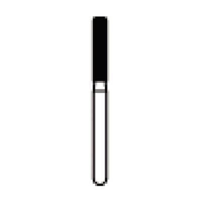 NTI Diamond Bur FG Coarse Modified Shoulder Cylinder #837KR-016, 1.6mm Diameter, 8.0mm Length, Green Ring, 5/Pack thumbnail 7