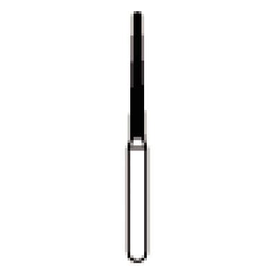 NTI FG Diamond Bur, Coarse Grit, Long Round End Taper, #850L-012 (C850L-012), 1.2 mm Diameter, 11.5 mm Length, Friction Grip, 5/Pack thumbnail 7