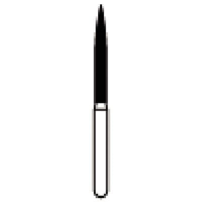 NTI Diamond Bur FG Coarse Flame #C864-014, 1.4 mm Diameter, 12.0 mm Length, 5/Pack thumbnail 9