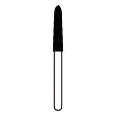 NTI Diamond Bur, FG, Coarse, Curettage, Cone Bevel End, 2.1 mm Diameter, 10.0 mm Length, Green Ring, 5/Pkg, #C879K-021 thumbnail 10