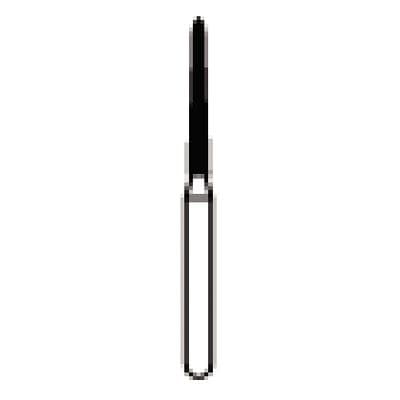 NTI Diamond Bur, Fine Grit, Curettage, Friction Grip, #F879K-012, 1.2 mm Diameter, 10.0 mm Length, 5/Pack thumbnail 6