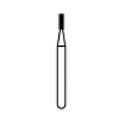 NTI FG Diamond Bur, Medium Grit, Flat End Cylinder, 0.8 mm Diameter, 3.0 mm Length, Friction Grip, 5/Pkg, M835-008 thumbnail 7