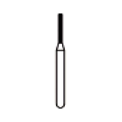 NTI Diamond FG M836KR-008 Medium Grit Modified Shoulder Cylinder Bur, 0.8 mm Diameter, 6.0 mm Length, Friction Grip, 5/Pk thumbnail 6