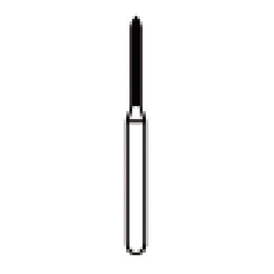 NTI FG Diamond Bur, Medium Grit, Beveled Cylinder, Friction Grip, 0.9 mm Diameter, 8.0 mm Length, 5/Pack, M878-009 thumbnail 7